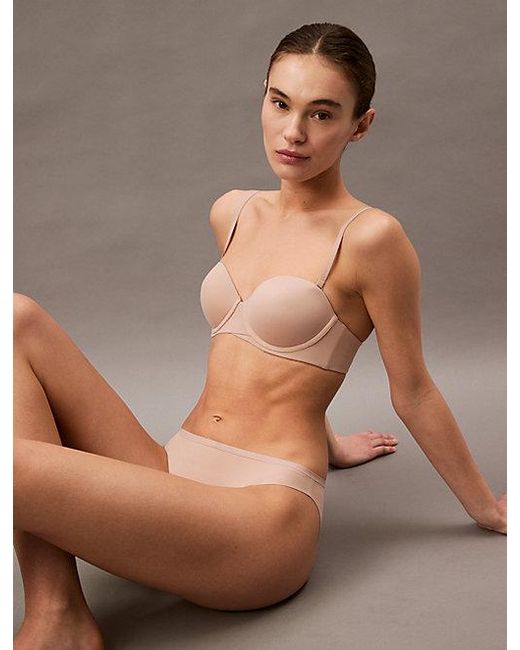 Calvin Klein Brown Bikini Briefs Perfectly Fit