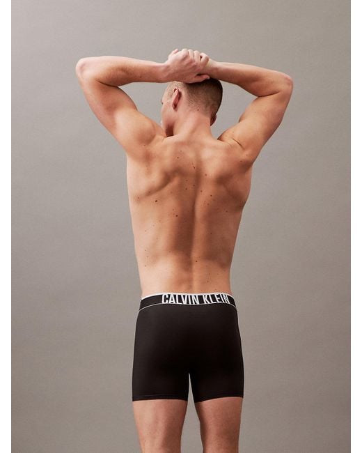 Boxers longs - Intense Power Ultra Cooling Calvin Klein pour homme en coloris Black