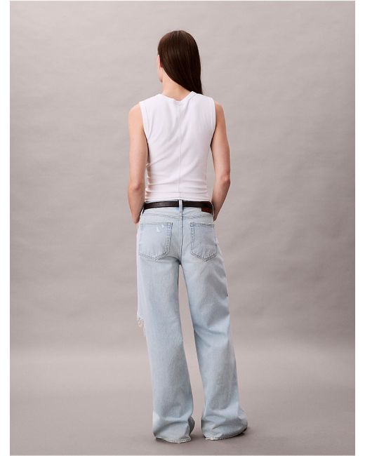 Calvin Klein Multicolor Calvin Klein Low Rise Baggy Jeans