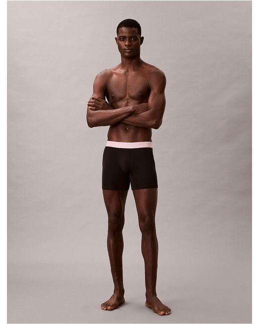 Calvin Klein Multicolor 3 Pack Boxer Briefs for men