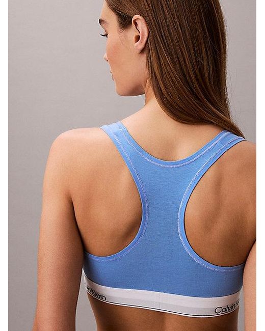 Calvin Klein Multicolor Unlined Bralette Icon Cotton Modal