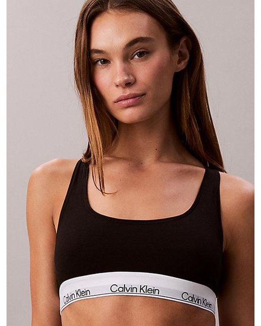 Calvin Klein Ongevoerde Bralette in het Multicolor