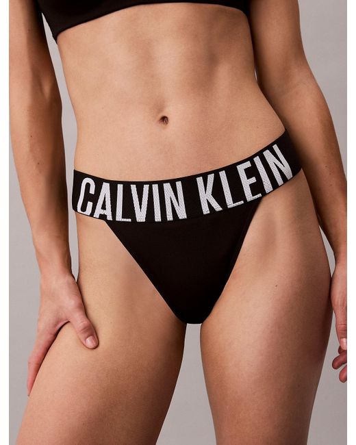 Calvin Klein Black String Thong