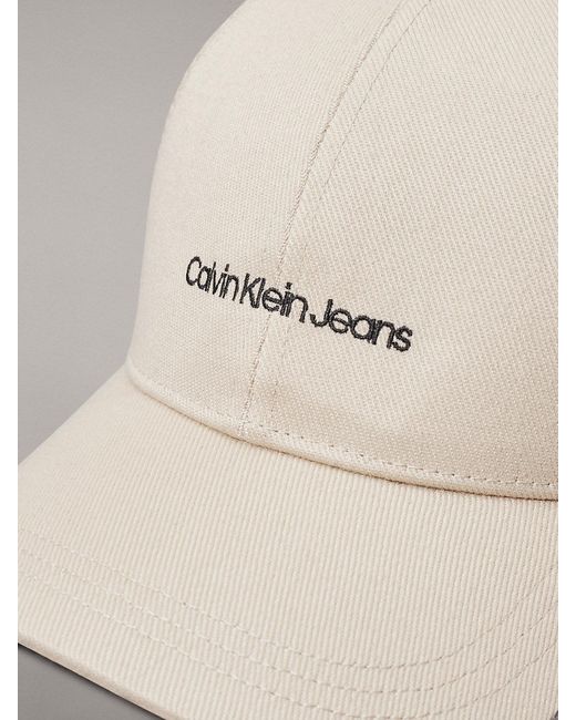 Calvin Klein Natural Twill Cap for men