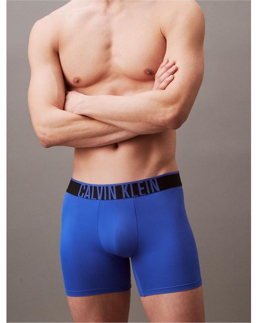 Calvin Klein Blue Intense Power Tonal Ultra Cooling Boxer Brief for men