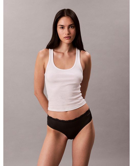 Calvin Klein Gray 3 Pack Hipster Panties