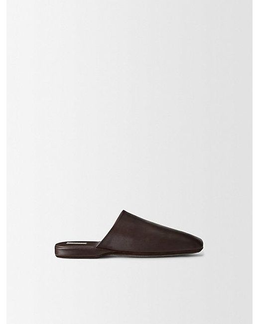 Calvin Klein White Hugh Leather Slipper for men