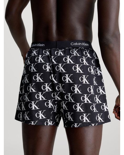Calvin Klein Black Slim Fit Boxers - Ck96 for men