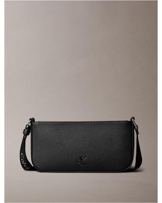 Calvin Klein Gray Calvin Klein All Day Shoulder Pouch