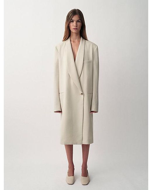 Calvin Klein Natural Evelyn Coat