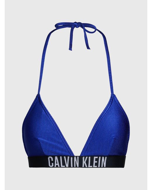 Haut de maillot de bain triangle - Intense Power Calvin Klein en coloris Blue