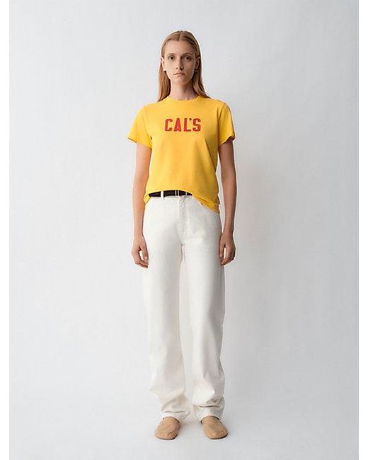 Calvin Klein Yellow Cal's Tee