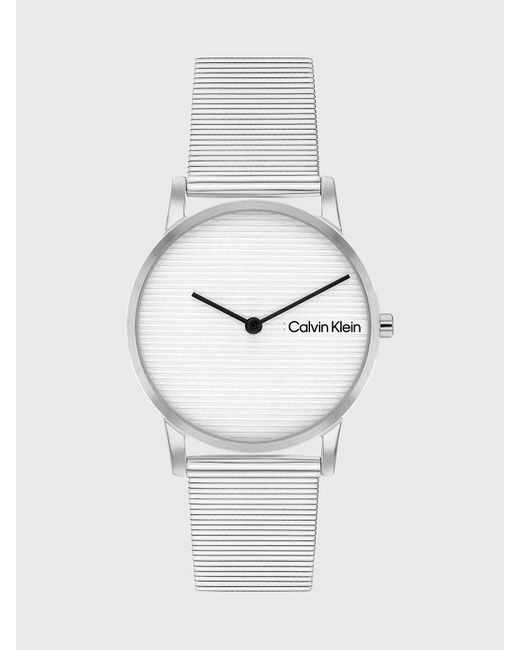 Calvin Klein White Watch - Ck Feel