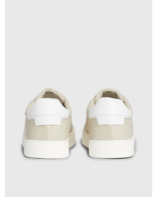 Chaussures à enfiler avec logo Calvin Klein en coloris White