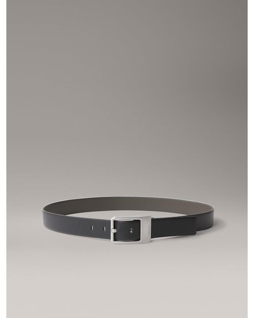 Cintura Reversibile di Calvin Klein in Gray da Uomo