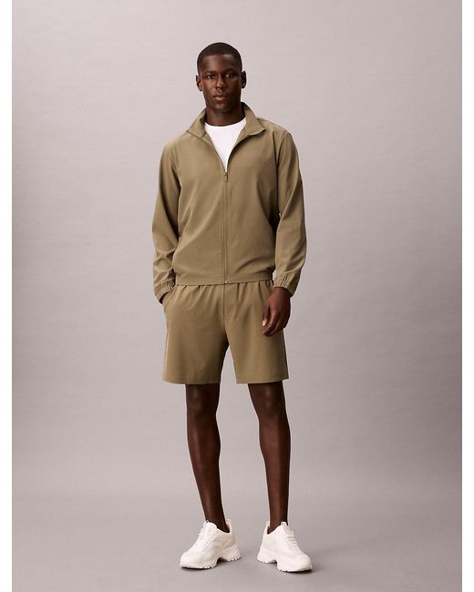 Calvin Klein Natural Performance Zip-Up Windbreaker for men