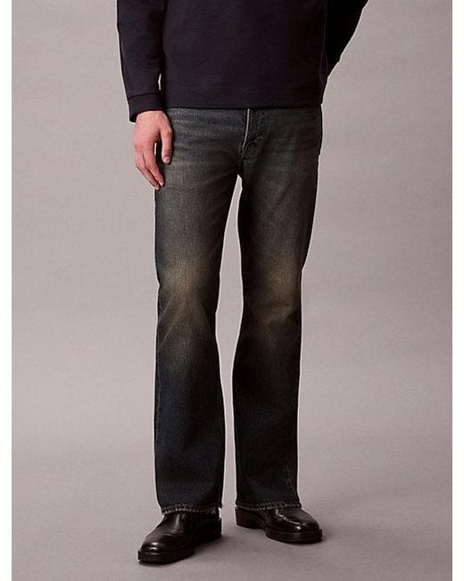 Calvin Klein Blue Jeans Bootcut Jeans for men