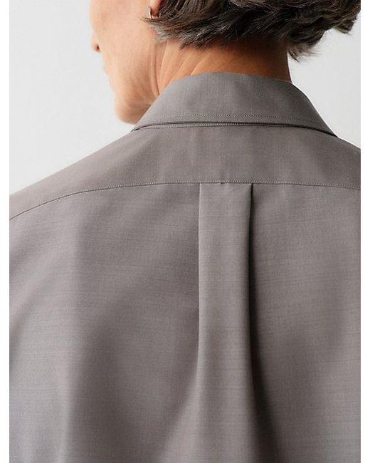 Calvin Klein Gray Sophie Button-Down Shirt