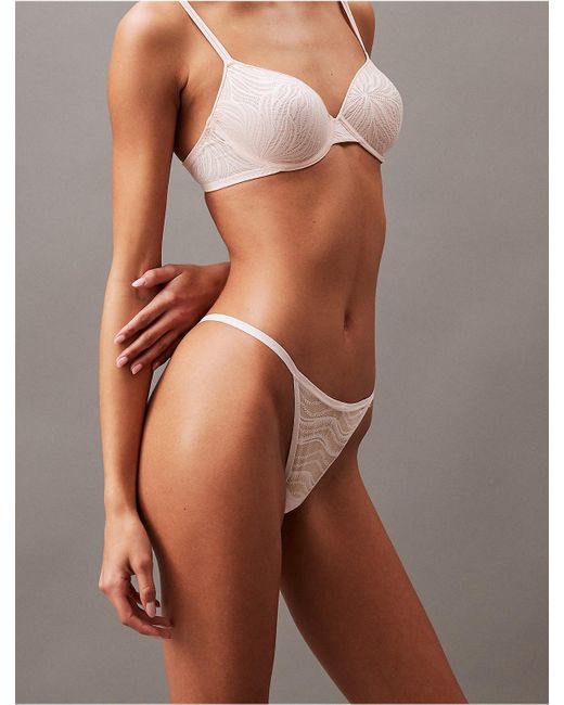 Calvin Klein Multicolor Allover Lace String Thong