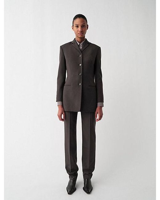 Calvin Klein Gray Adrian Slim Blazer