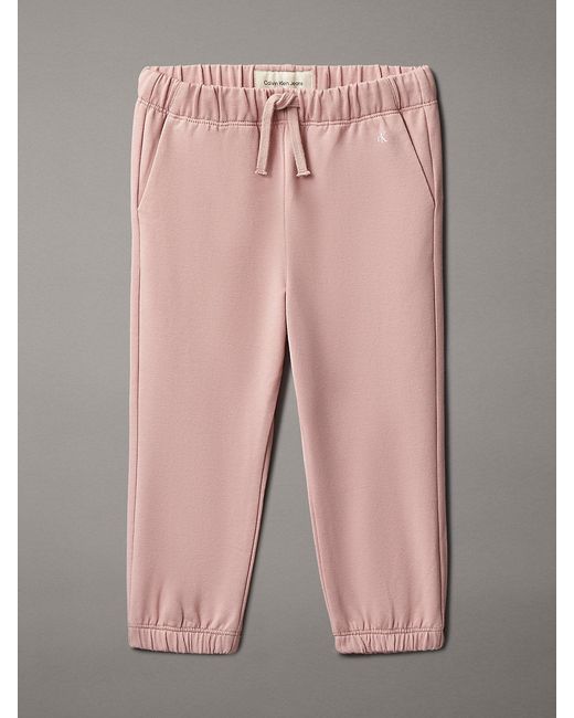 Tuta Da Jogging Con Logo Neonato di Calvin Klein in Pink