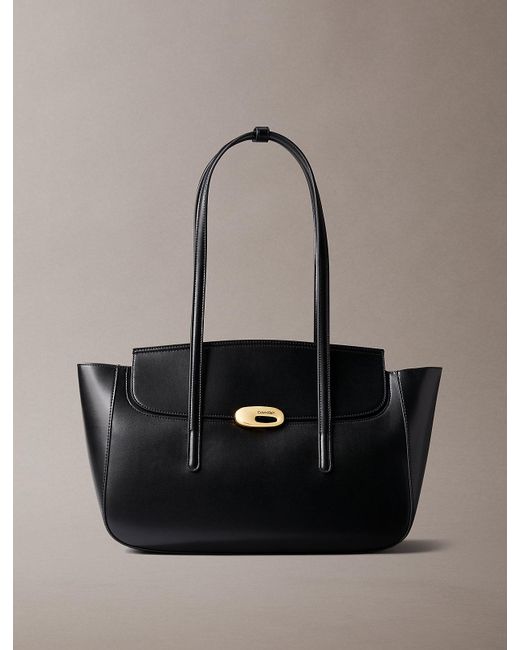 Calvin Klein Multicolor Top Flap Tote Bag