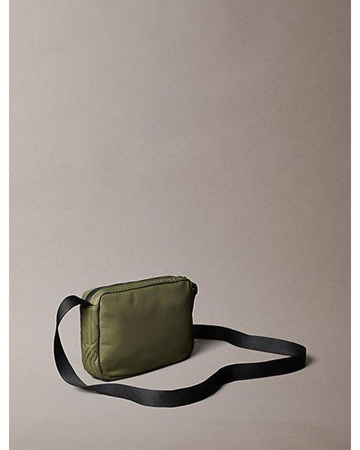 Calvin Klein Gesteppte Camera Bag in Green für Herren