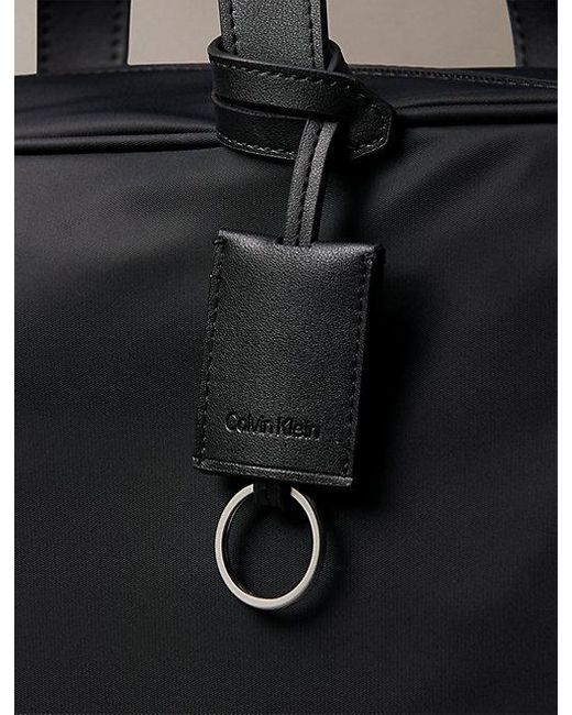 Calvin Klein Matte Nylon Tas Voor Woon-Werkverkeer in het Gray voor heren