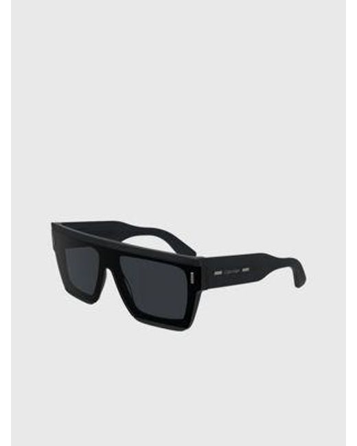 Gafas de sol cuadradas CK24502S Calvin Klein de color Black
