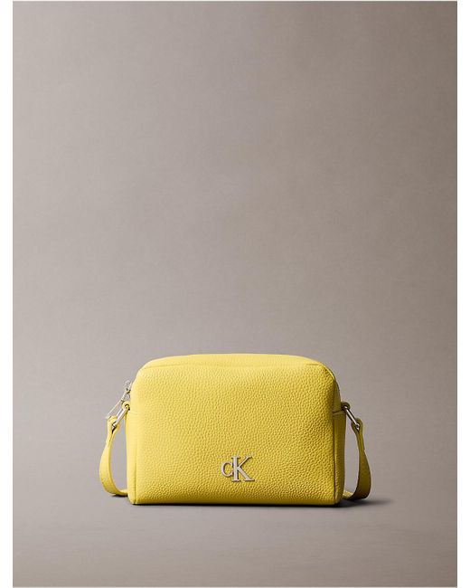 Calvin Klein Yellow Archive Hardware Camera Bag