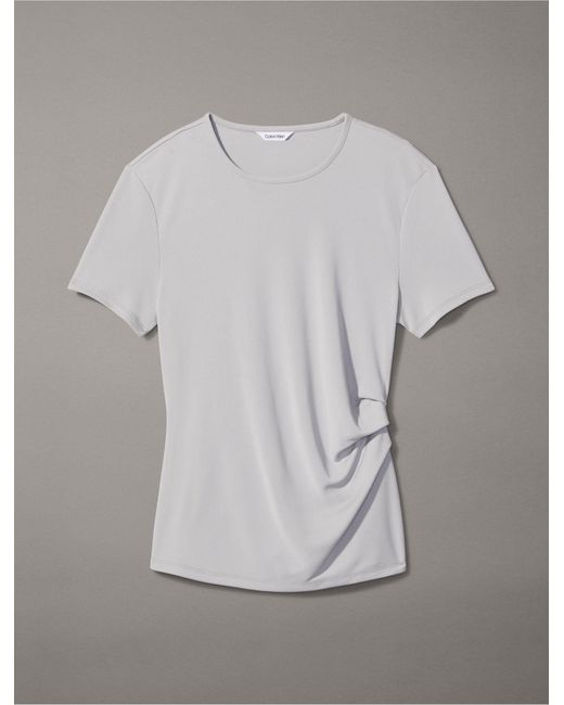 Calvin Klein Brown Refined Jersey T-shirt