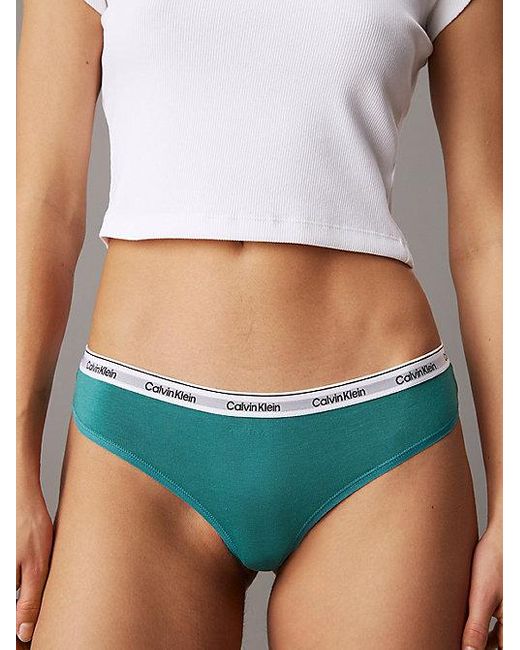 Calvin Klein Brazilian Slips in het White