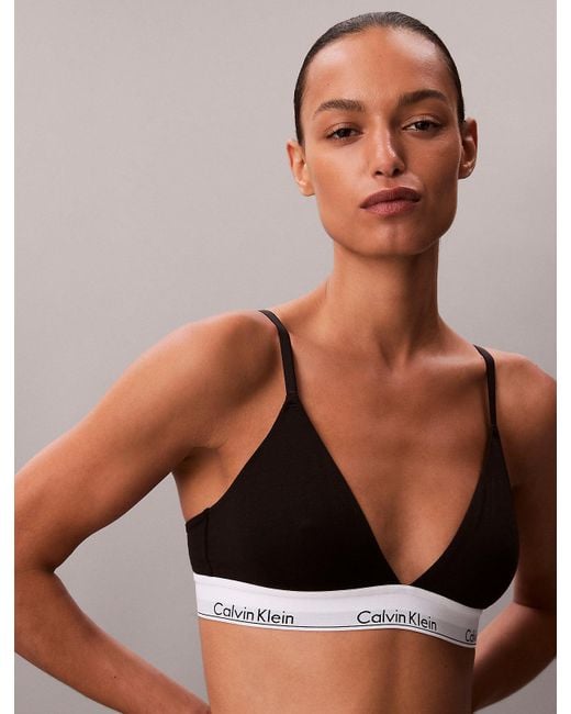 Brassière Leggermente Foderata di Calvin Klein in Multicolor