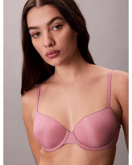Calvin Klein Pink Demi T-Shirt Bra