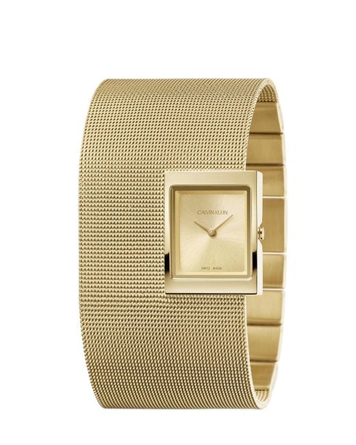 Montre Femme Calvin Klein - Collection Iconic Mesh - Style