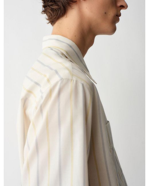 Camicia Button-Down Nathaniel di Calvin Klein in White da Uomo