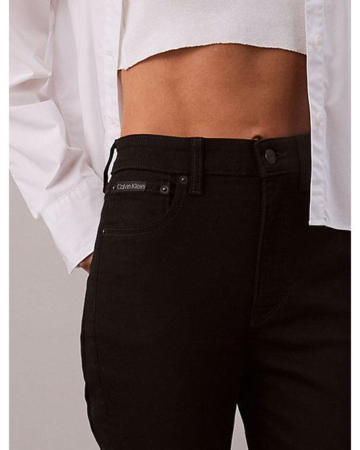 Calvin Klein Black Jeans High Rise Skinny Jeans