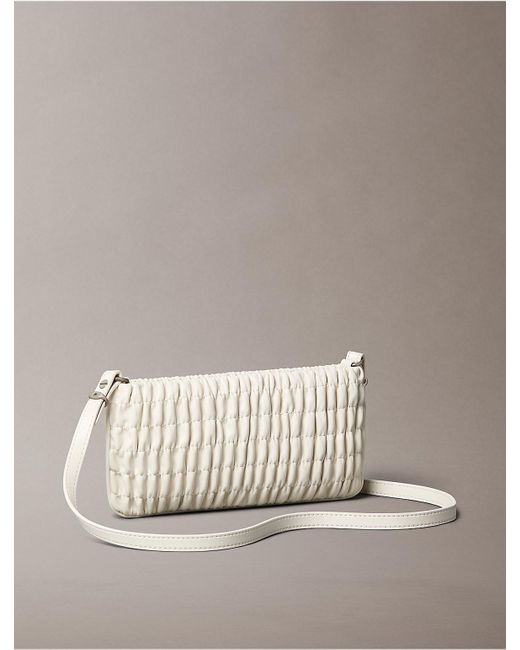 Calvin Klein Multicolor Calvin Klein Ruched Small Shoulder Bag