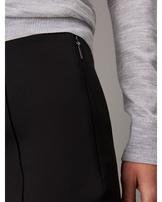 Calvin Klein Black Slim Technical Stretch Leggings