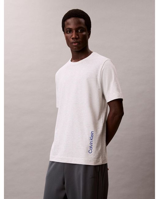Calvin Klein Multicolor Breathable Quick Dry Gym T-Shirt for men