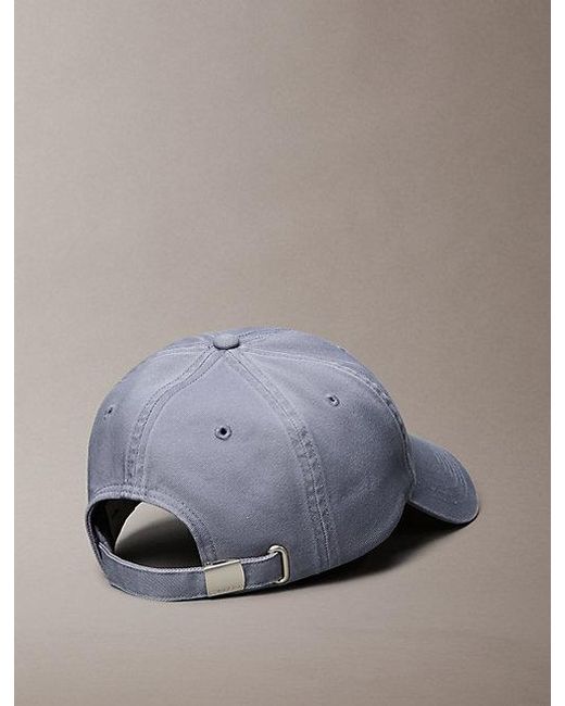 Calvin Klein Metallic Embroidered Graphic Logo Cap for men