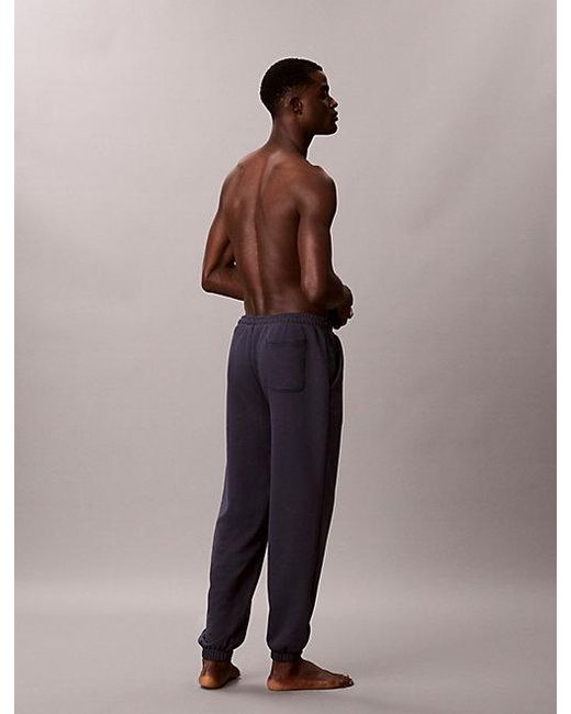 Calvin Klein Multicolor French Terry Lounge Joggers Icon French Terry Script for men