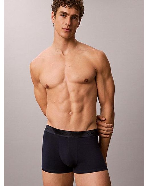 Calvin Klein 3-Pack Korte Boxers in het Gray voor heren