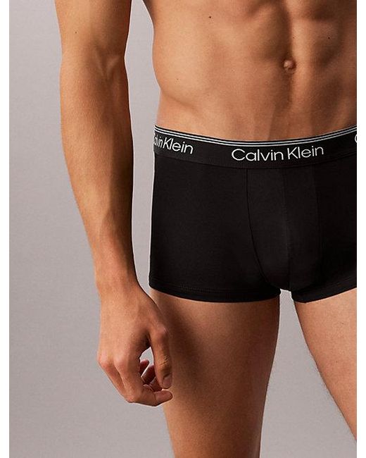 Calvin Klein Multicolor 3 Pack Low Rise Trunks Micro Stretch for men