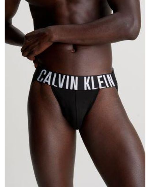 Calvin Klein 3-pack Jock Straps - Intense Power in het Black voor heren