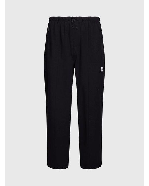 Pantalon de jogging oversize en tissu éponge Calvin Klein pour homme en coloris Black