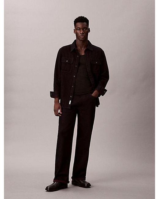 Calvin Klein 90's Denim Overhemdjack in het Multicolor voor heren