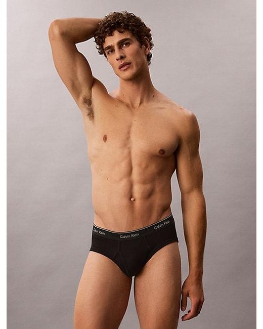 Calvin Klein 5-Pack Slips in het Black voor heren