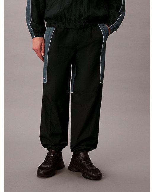Calvin Klein Multicolor Sport Water Resistant Travel Gym Trousers for men