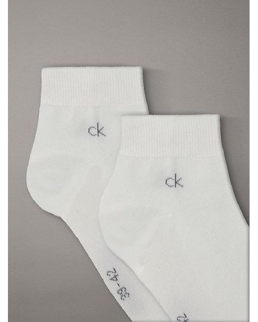 Calvin Klein Gray 3 Pack Soft Cotton Stretch Ankle Socks for men